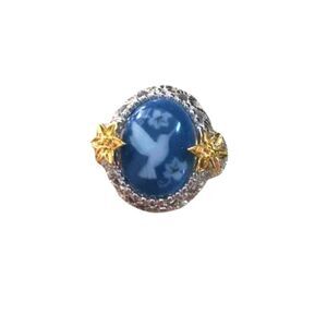 New S925 Peace Ring Size 9